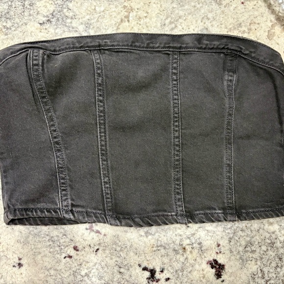 GAP Tops - GAP Charcoal Denim Top